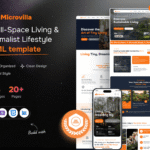 MicroVilla – Tiny House Living Lifestyle HTML Template